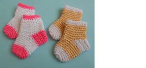How to Crochet Adorable Baby Socks